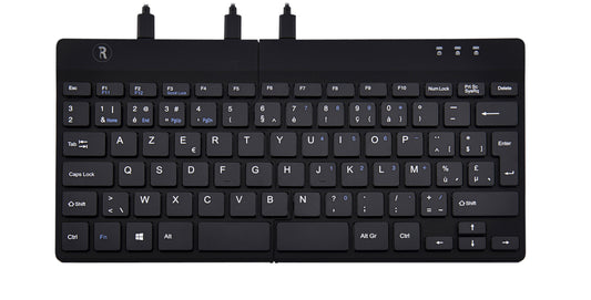 R-Go Ergonomisch Split AZERTY Toetsenbord met Inklapbare Ontwerp
