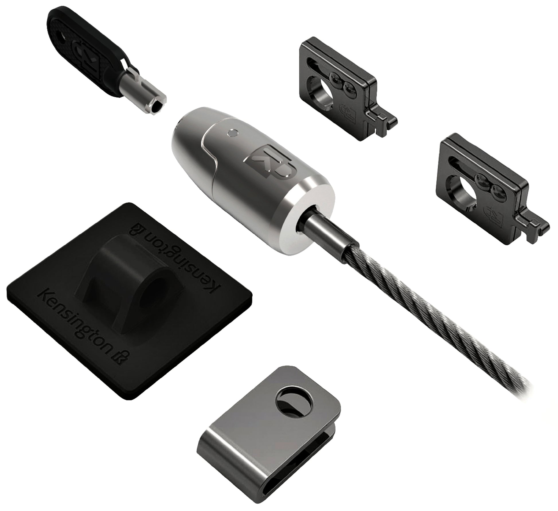 Kensington Microsaver 2.0 beveiligingsset voor desktop en randapparaten - 2