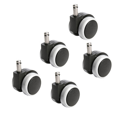 Bureaustoelwielen Topstar voor harde vloeren, 10mm, 5 stuks - 2