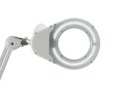 Bureaulamp MAUL VISO Loep LED Klem Wit met verstelbare lens - 2