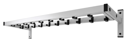 Wandkapstok VepaBins 650095 safe met 19 haken