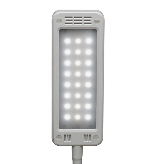 Bureaulamp MAUL Pearly LED Voet Dimbaar Wit