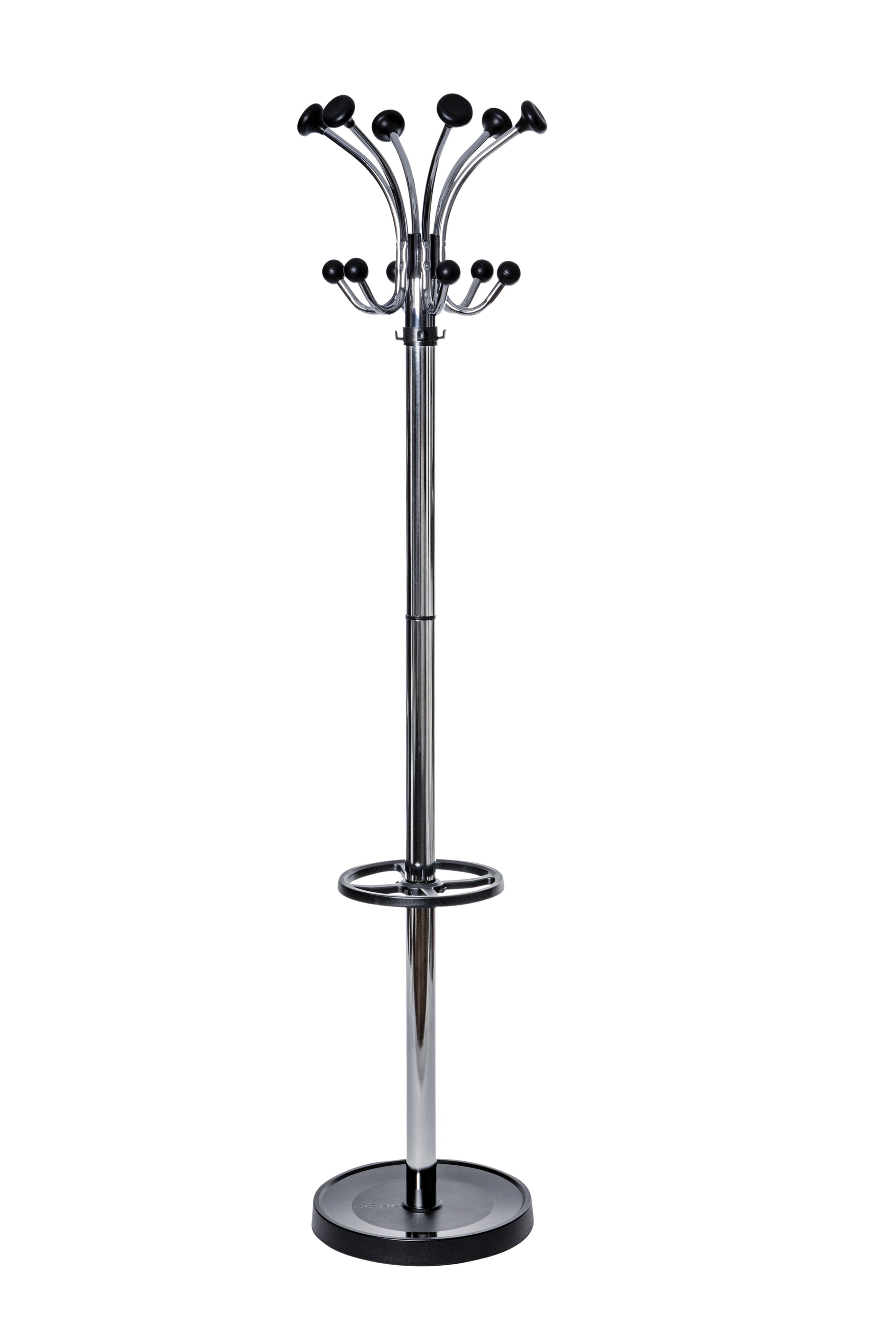 Maul Nebula Staande Kapstok Zilver Metallic met Parapluhouder