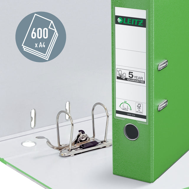 Leitz 1010 180° PP A4 Lichtgroen met 80mm Rug - 2