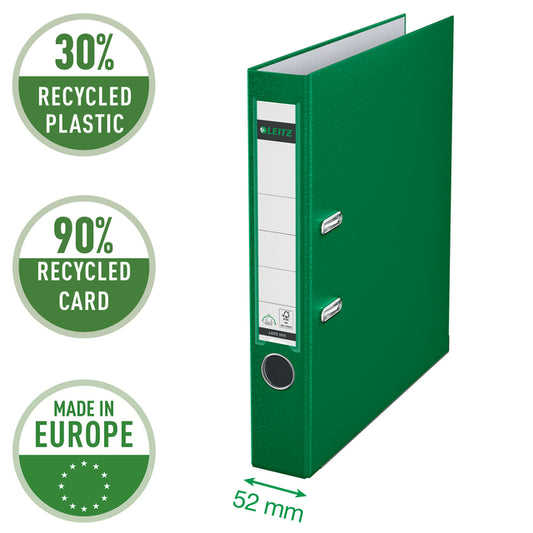Leitz 1015 Ordner 180° PP A4 groen met labelhouder