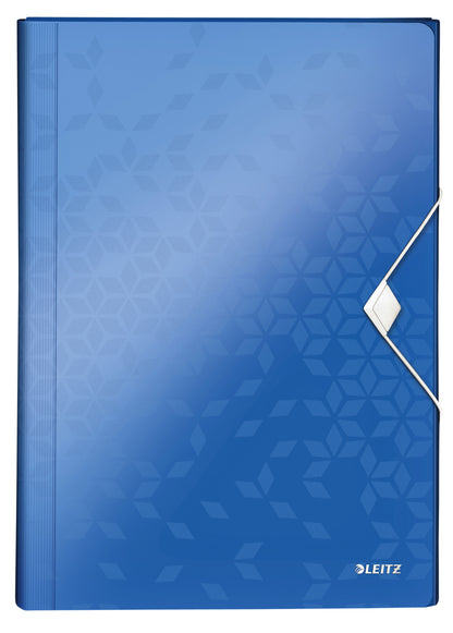 Projectmap Leitz WOW 6 Vaks PP Blauw - 2