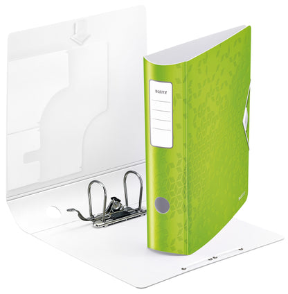 Leitz Wow 180° gelamineerde PP A4 A4 groen 85mm