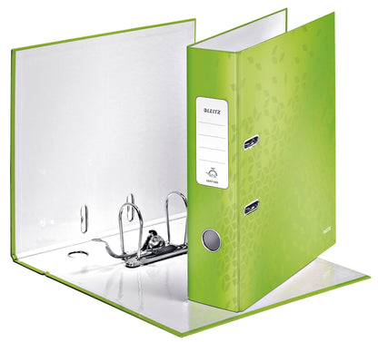 Leitz Wow 180° PP Ordner A4 85mm Groen met gelamineerd oppervlak