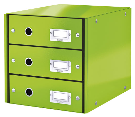 Ladendoos Leitz WOW 3-ladensysteem met klikfunctie