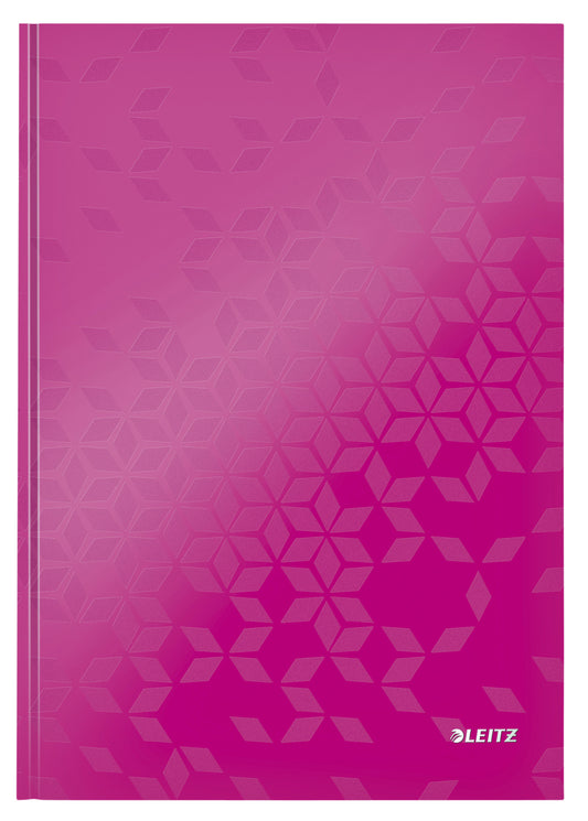 Leitz Wow Notitieboek A4 160 Bladzijden Roze