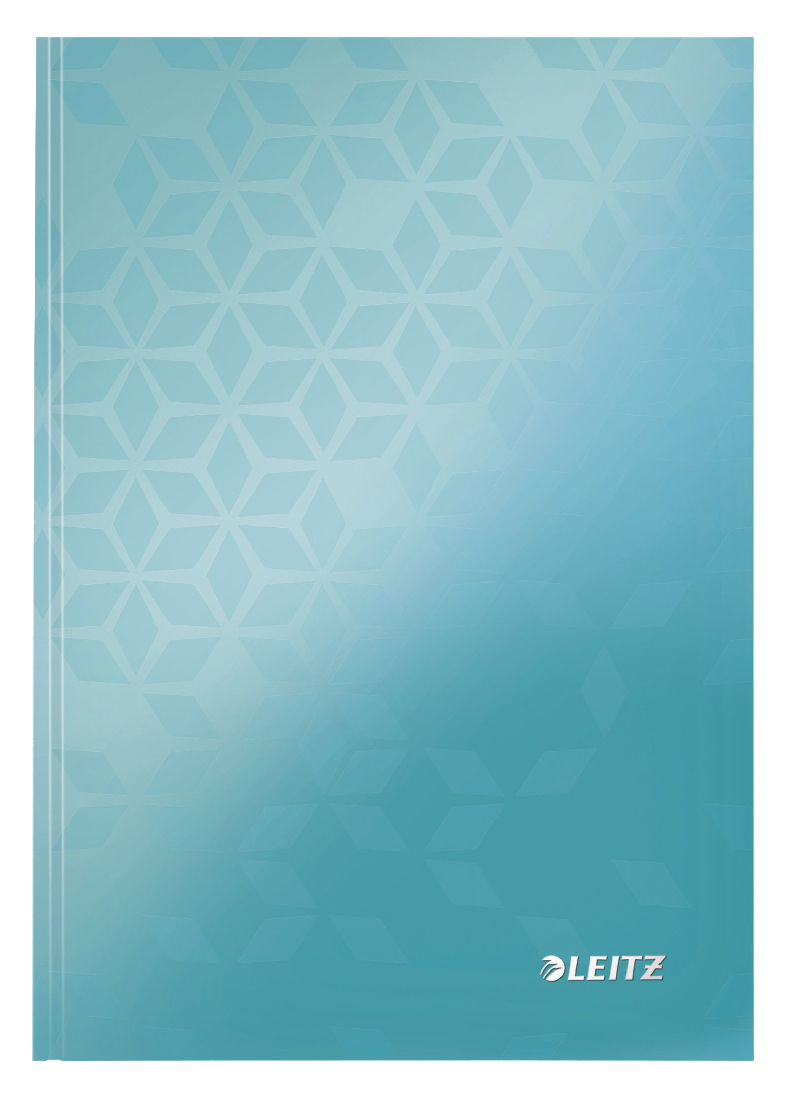 Notitieboek Leitz WOW A5 160 pagina's 90 g/m² lijn ijsblauw