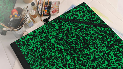 Canson Studio Tekenmap 28x38cm met Elastiek Groen - 3