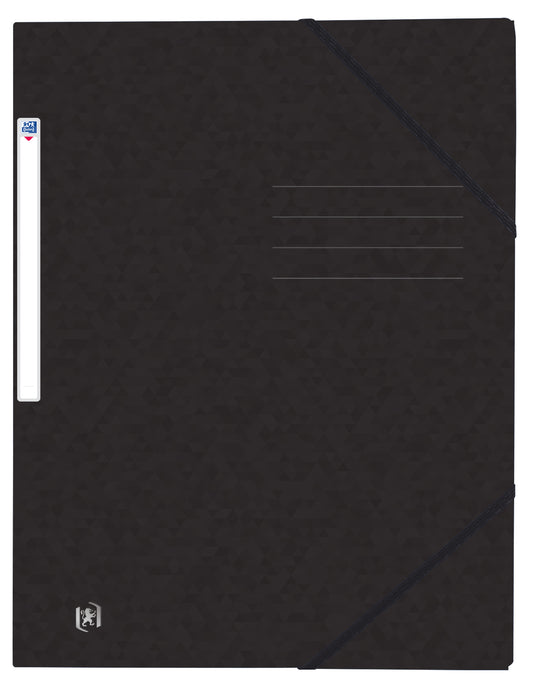 Elastomap Oxford Top File+ A4 Zwart