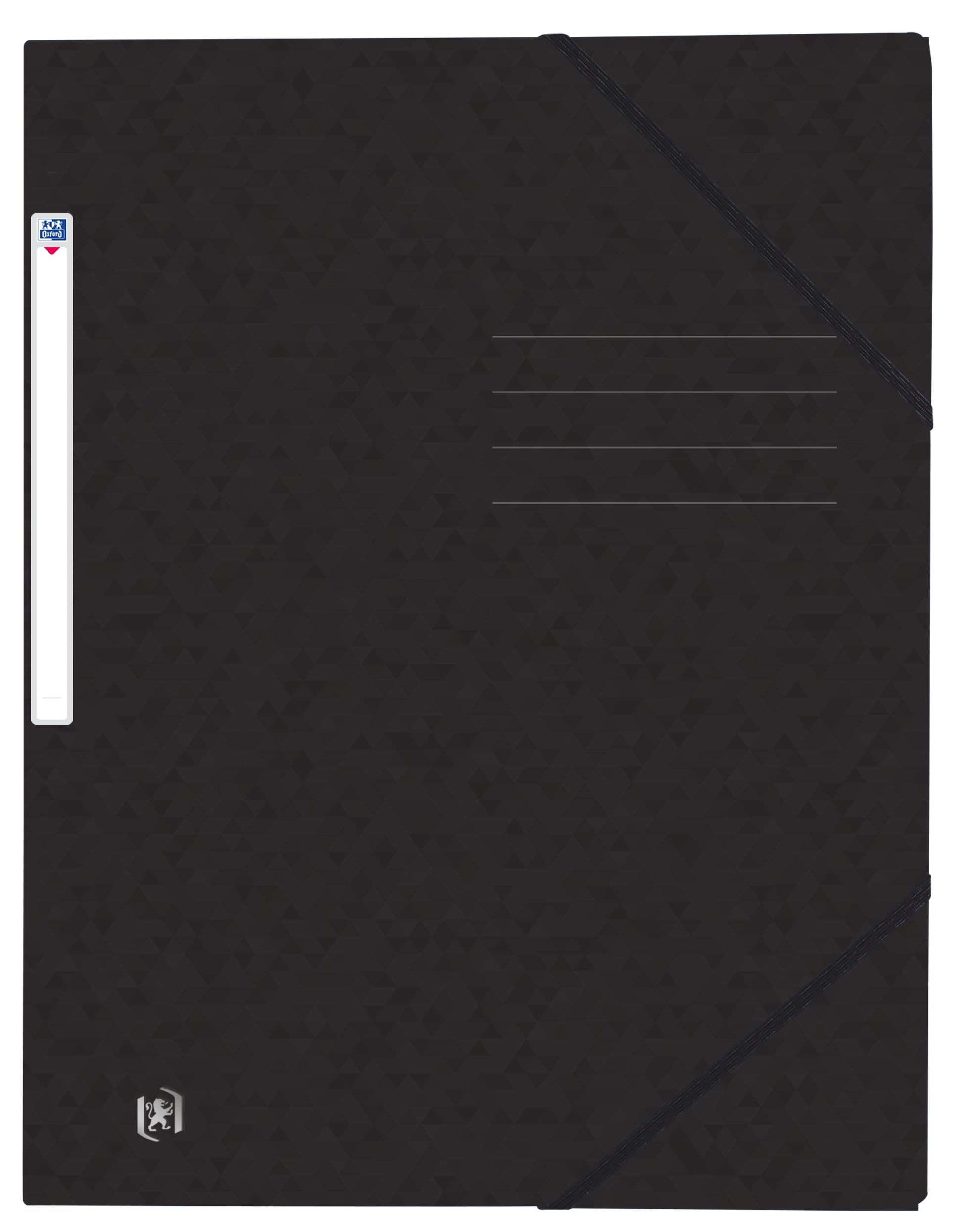 Elastomap Oxford Top File+ A4 Zwart