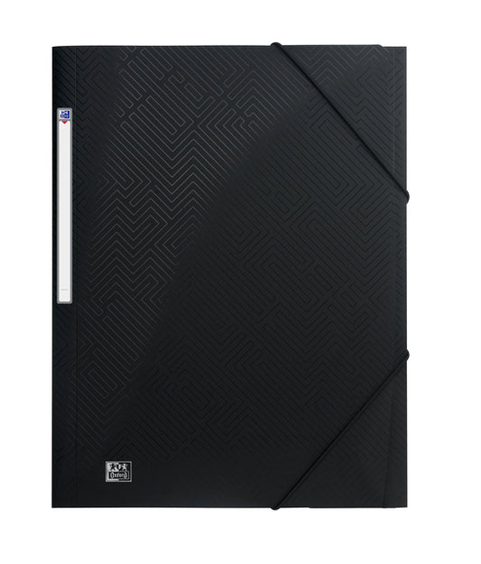 Elastomap Oxford Urban A4 PP opaak zwart