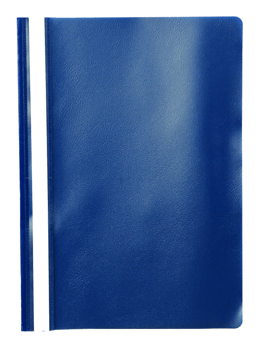 Snelhechter Quantore A4 pp blauw met indicatiestrook