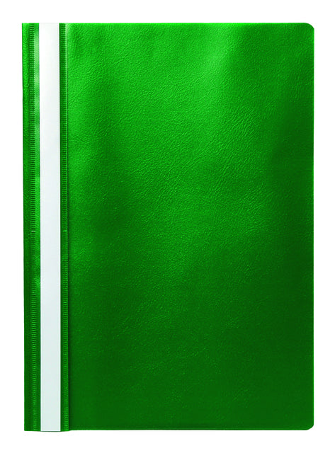Snelhechter A4 PP, groen, glashelder voorblad