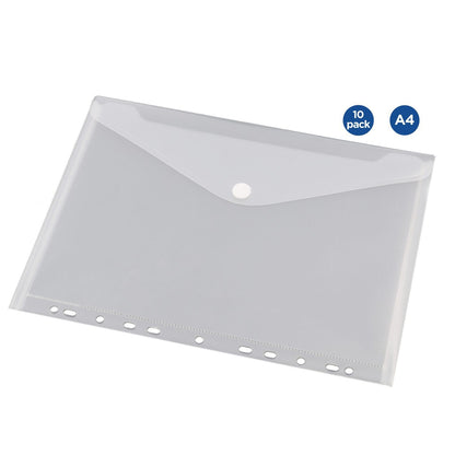 Enveloptas HF2 RINGBANDPOCKET A4 Wit met klittenband - 2