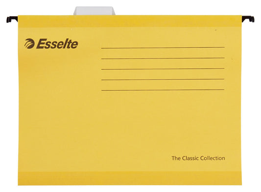 Hangmap Esselte Classic A4 V-bodem 345x240mm Grijs