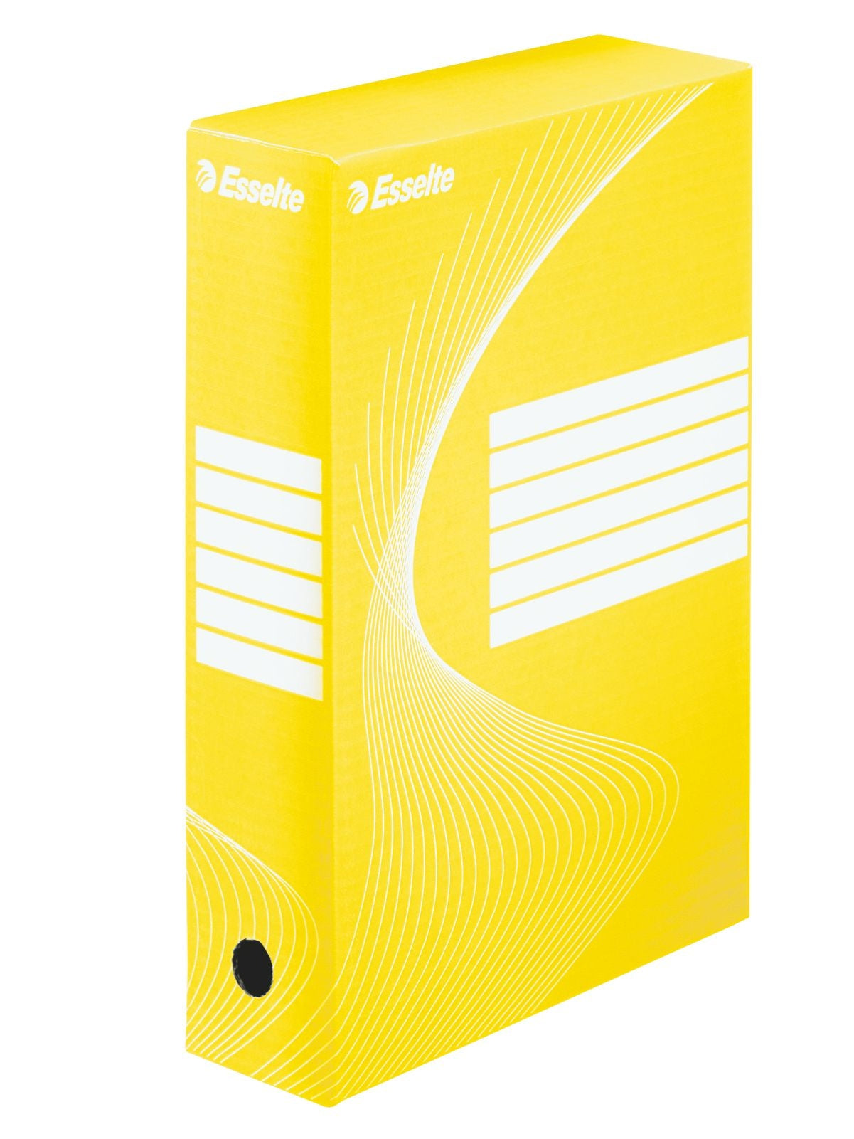 Esselte Boxycolor Archiefdoos 80mm 352x250mm Geel