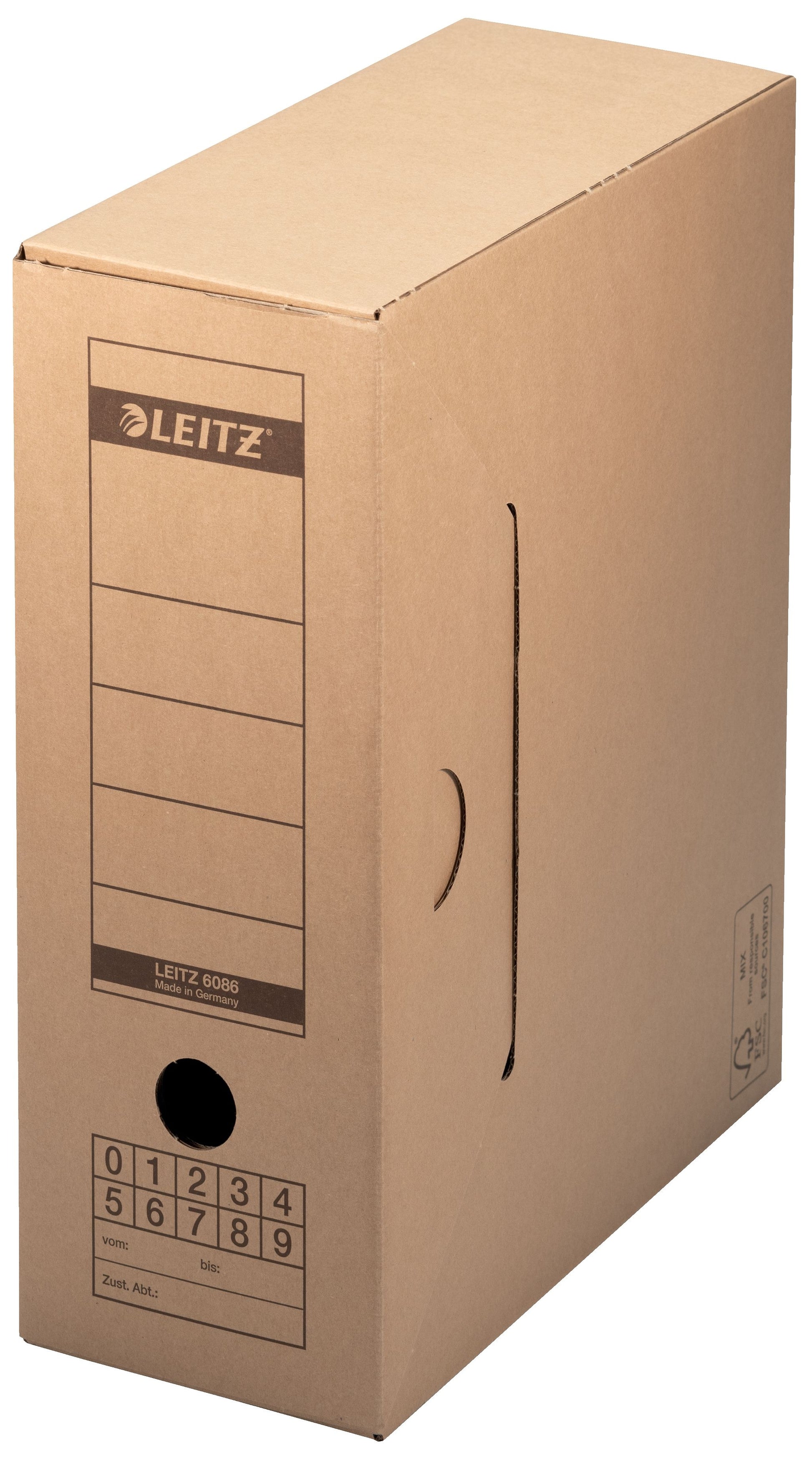 Leitz premium archiefdoos 120x275x325mm voor A4 documenten - 2