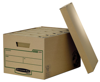 Opbergdoos Bankers Box Earth 325x260x445mm voor archieven