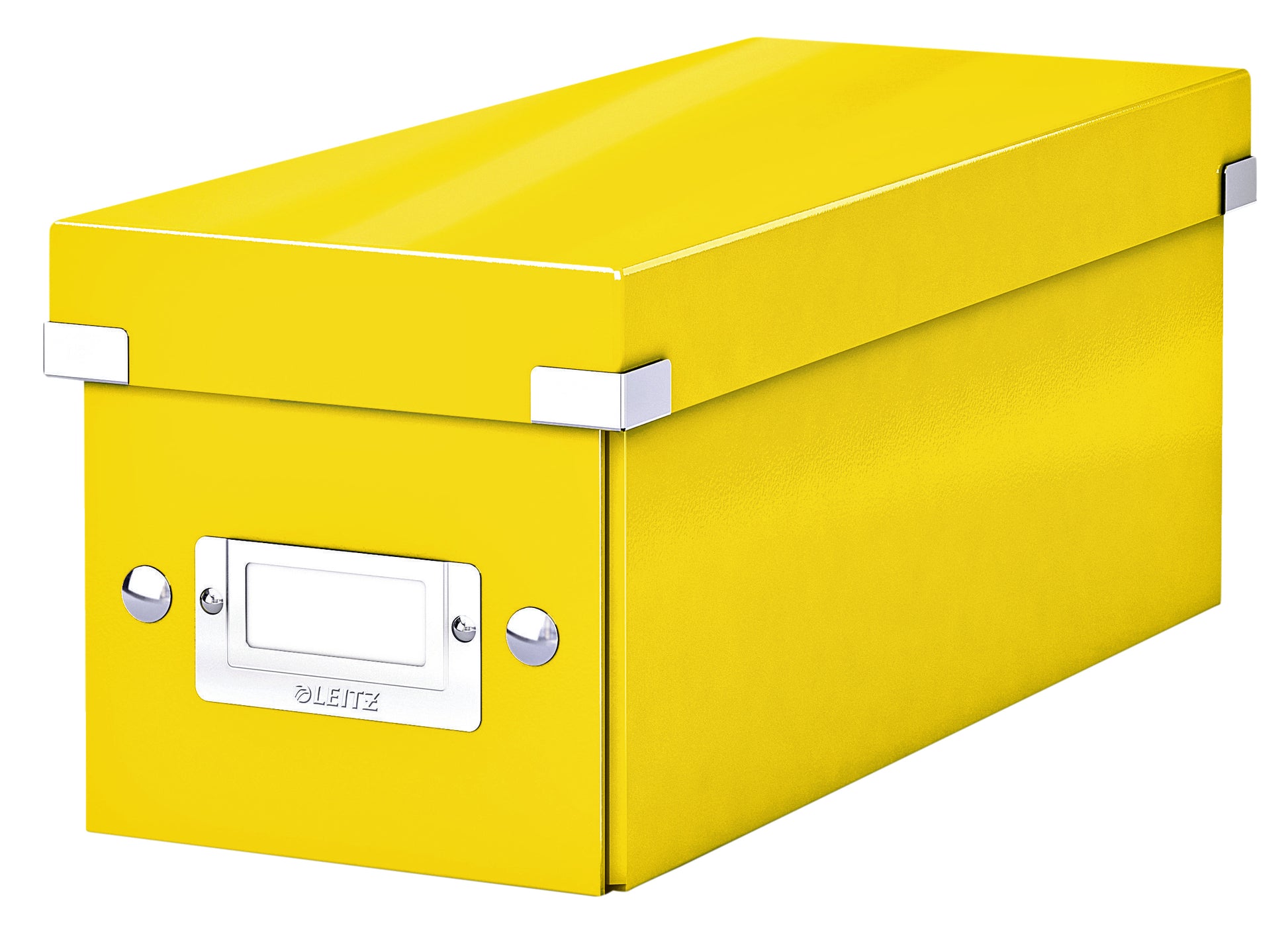 Leitz Wow CD-Box Klik & Opvouwbaar Geel