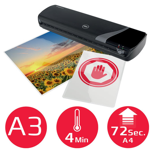 GBC Inspire+ A3 Zwarte Lamineermachine voor Thuisgebruik