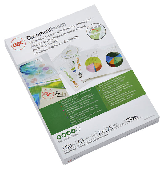 GBC A3 2x175 micron plastificeerhoezen