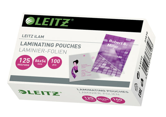 Lamineerhoes Leitz iLAM 54x86 mm 2x125 micron EVA