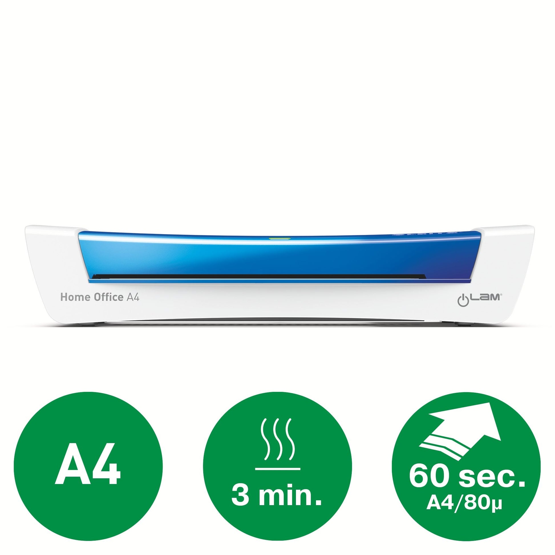 Lamineermachine Leitz iLAM Home Office A4 blauw - 3