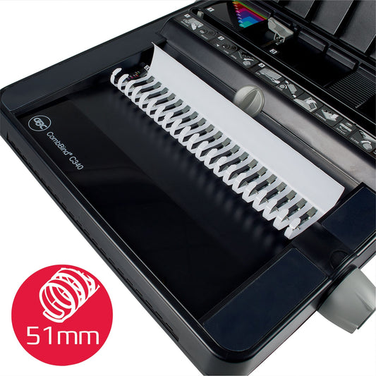 GBC CombBind C340 Pons- en inbindmachine voor frequent gebruik