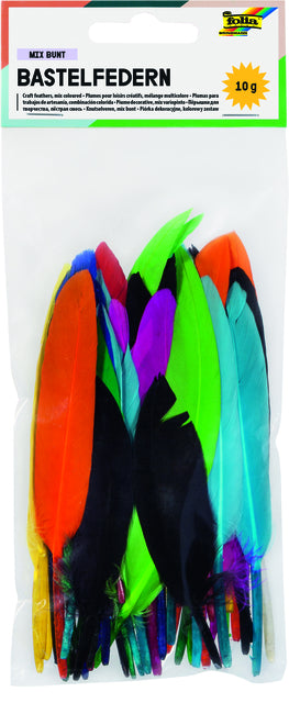 Folia Assortiment Indianenveren 10 Kleuren, 10g