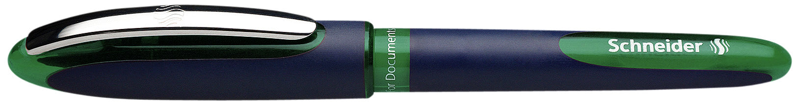 Schneider One Business Rollerpen 0.6mm Groen met Metalen Clip