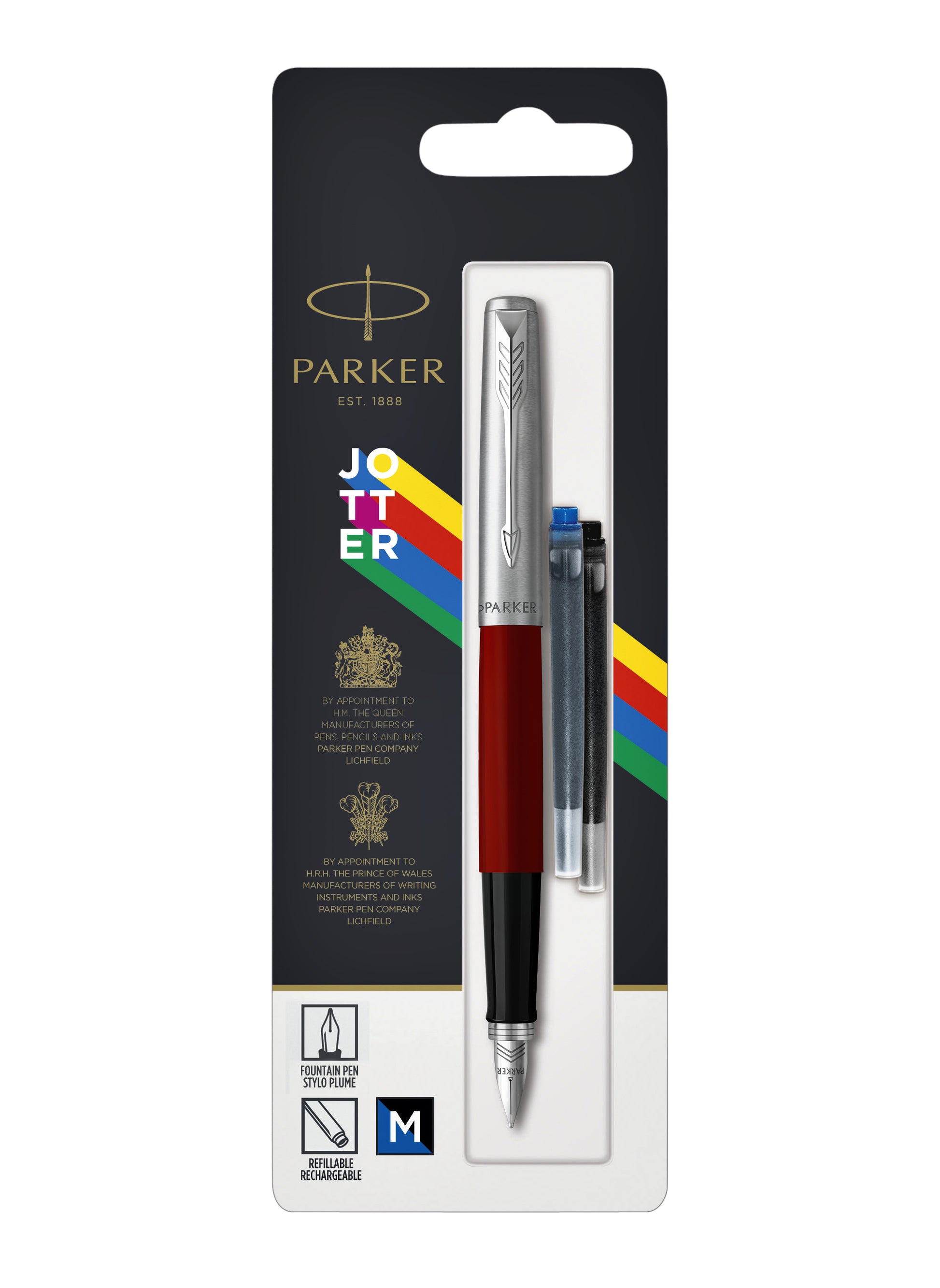 Vulpen Parker Jotter Original CT M Rood - 3
