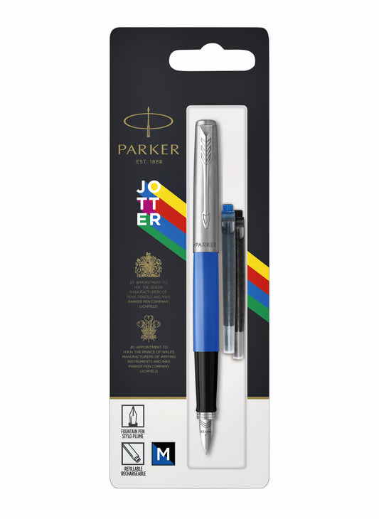 Vulpen Parker Jotter Original CT M blauw met moderne details