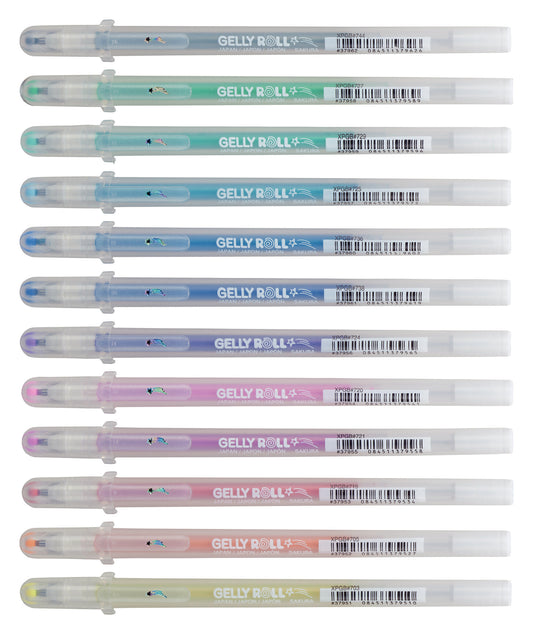 Sakura Gelly Roll Stardust Glitter Set 12 kleuren