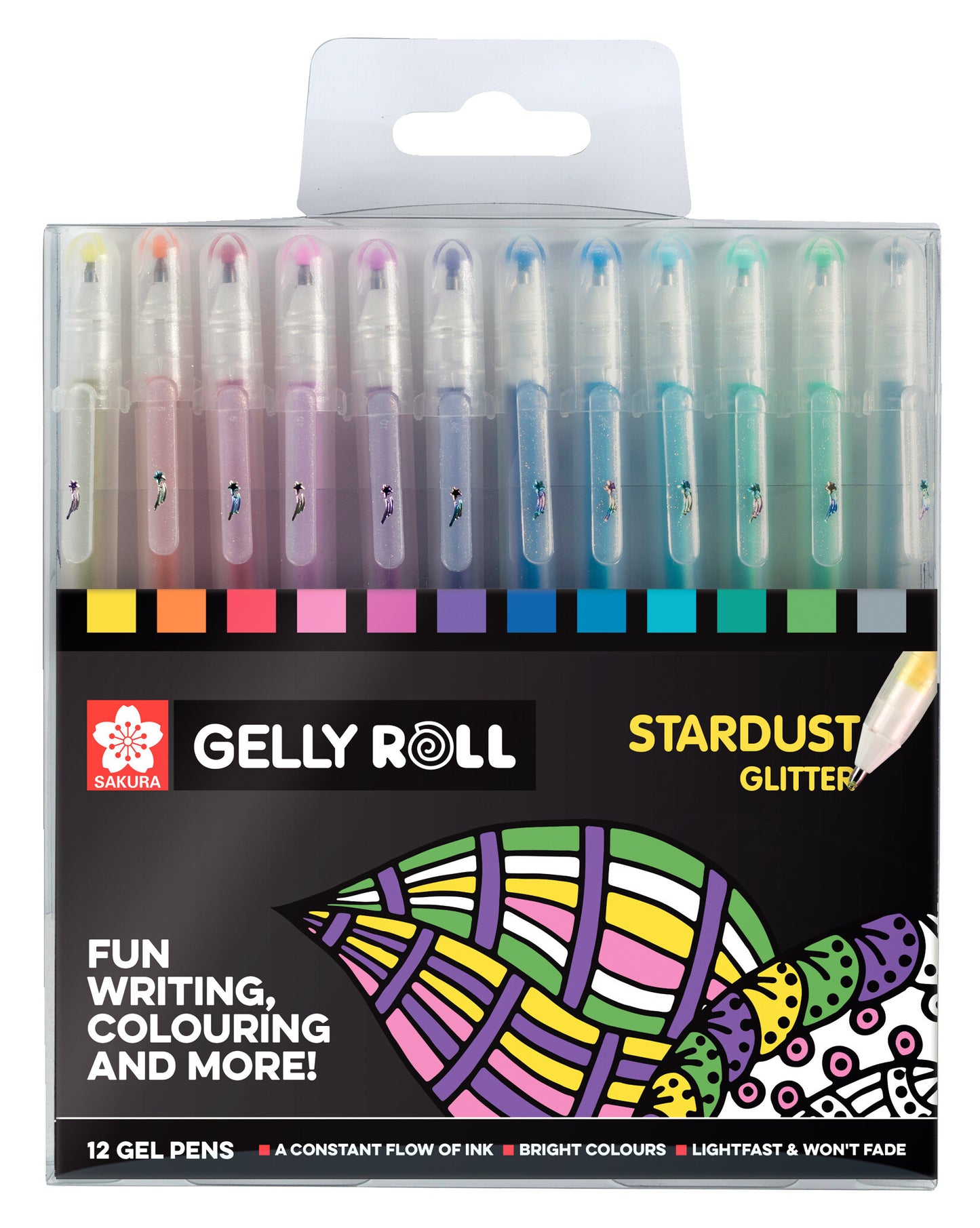 Sakura Gelly Roll Stardust Glitter Set 12 kleuren - 2