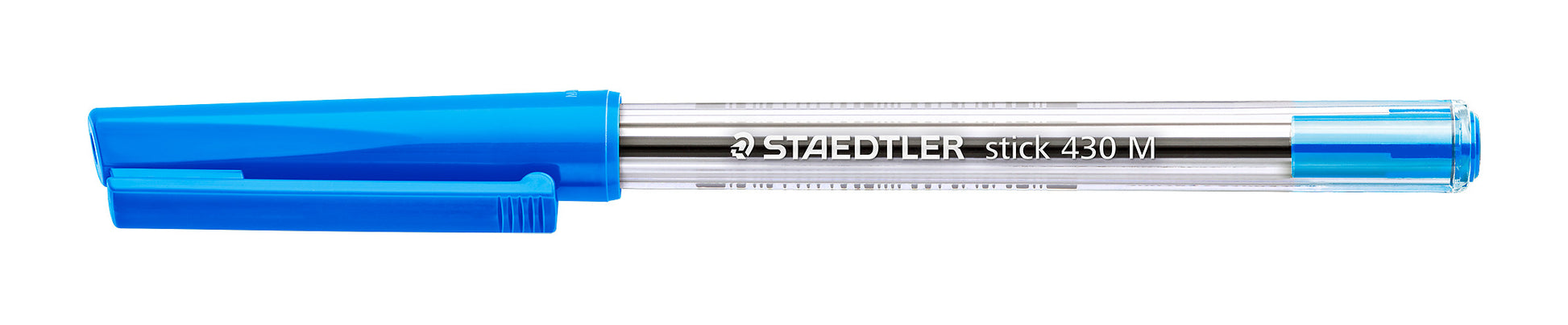 Staedtler Stick 430 M Balpen Blauw, Kunststof, Medium - 2