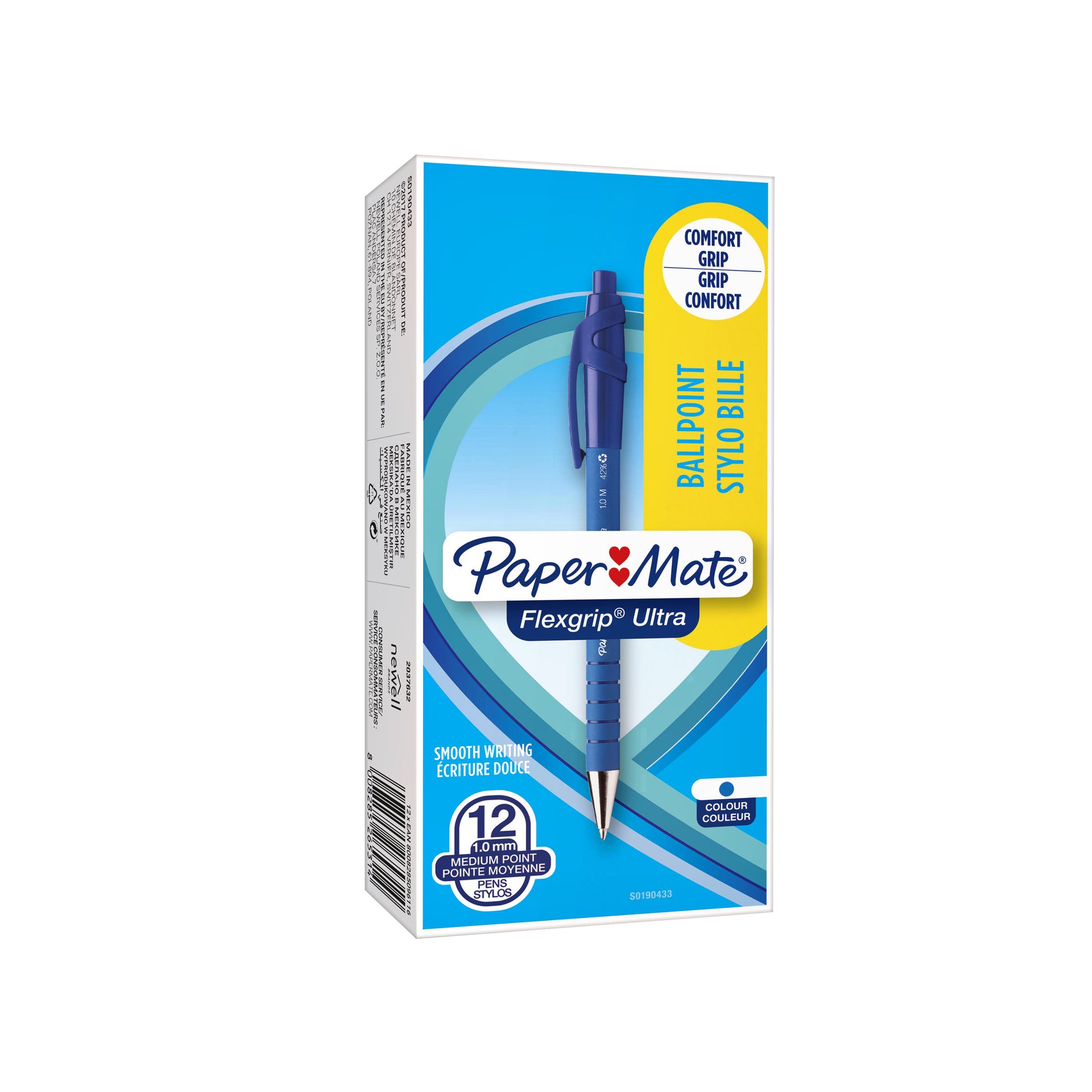 Papermate Flexgrip Ultra M Balpen Blauw