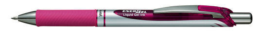 Pentel Energel M Roze, snel drogend en comfortabel