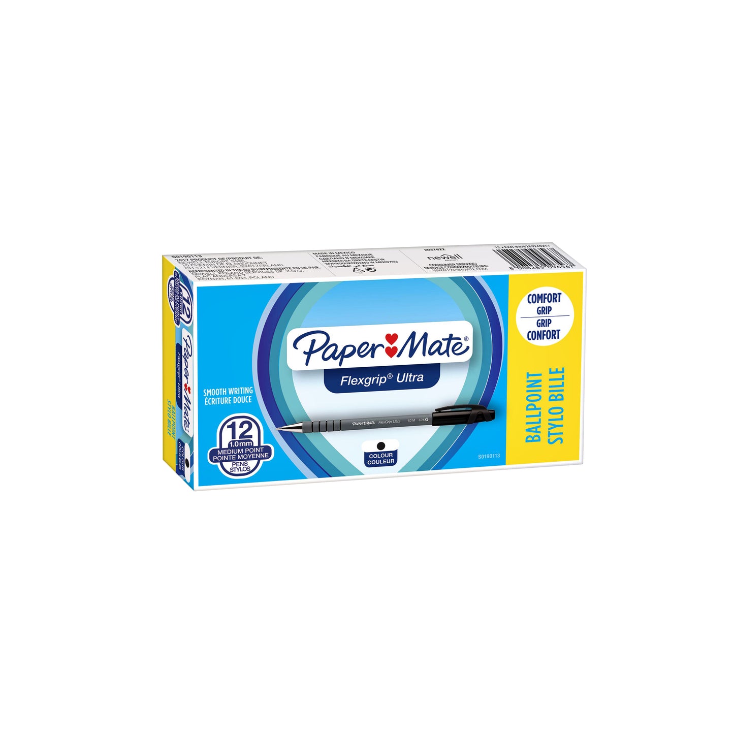 Paper Mate Flexgrip Ultra stick balpen zwart 1,0 mm - 3