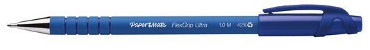Papermate Flexgrip Ultra Stick Balpen blauw