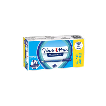 Papermate Flexgrip Ultra Stick Balpen blauw - 3