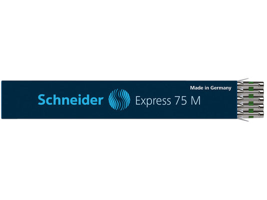 Schneider standaard balpenvulling 75 M groen