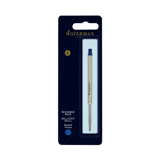 Balpenvulling Waterman F blauw