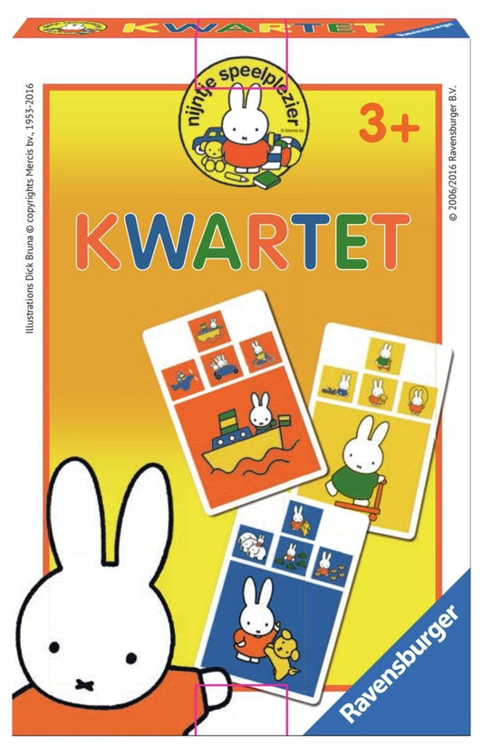 Ravensburger Nijntje Ontdek de Wereld Kwartet