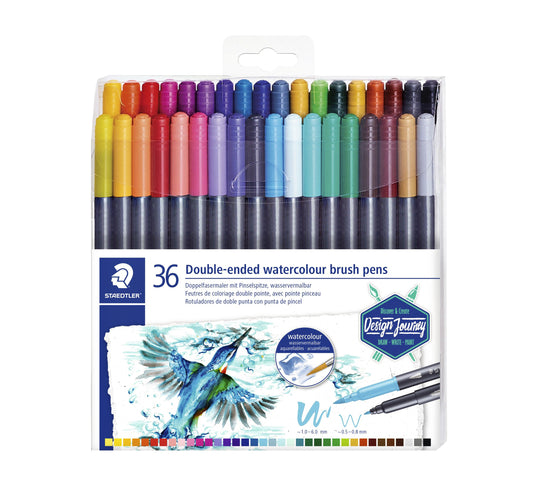Staedtler 3001 Duo Brushpen 0.5-6mm Assorti