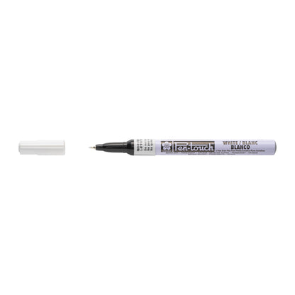 Sakura Pen-Touch EF Metallic Wit, Duidelijke Details - 2