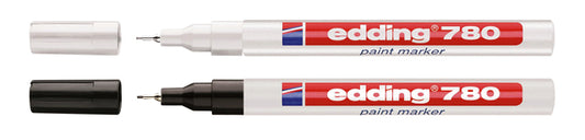 Edding 780 Lakmarkering rond 0,8mm Zwart - 2